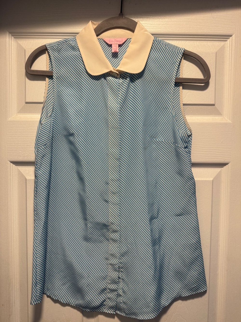 Lilly Pulitzer 100% Silk Sleeveless Blouse